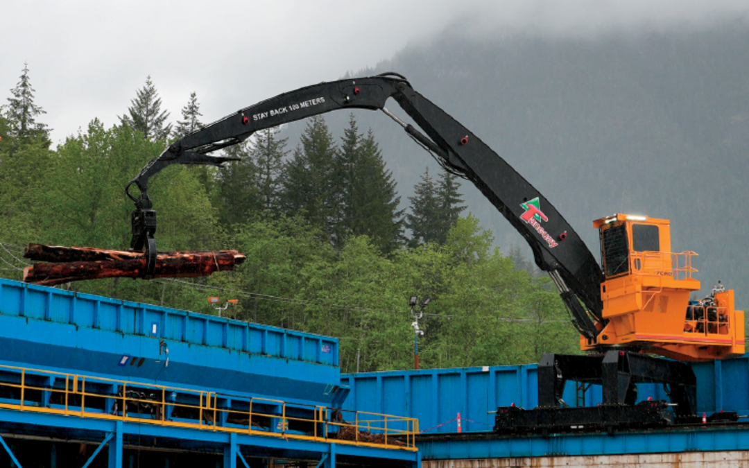 New chipper operation feeding Domtar B.C. pulp mill